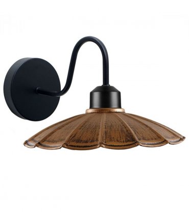 Rustic Wall Light For Living Room ~1214 — Colour: Brushed Copper — V069662257