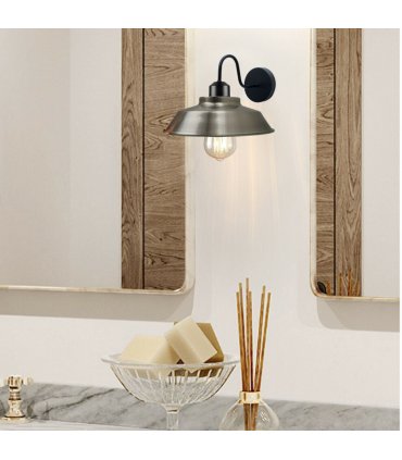 Rustic Industrial Adjustable Gooseneck Indoor Wall Sconce Light ~1186 — Colour: Copper — V069775181