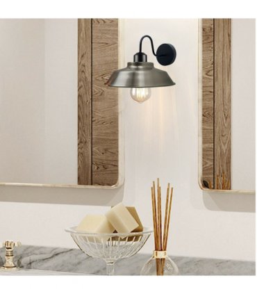 Rustic Industrial Adjustable Gooseneck Indoor Wall Sconce Light ~1186 — Colour: French Gold