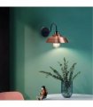 Rustic Industrial Adjustable Gooseneck Indoor Wall Sconce Light ~1186 — Colour: French Gold — V069775185