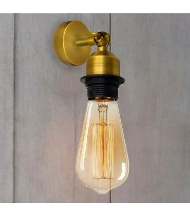 Rustic Wall Sconce Lights Industrial Wall Lamps ~2249 — Colour: Black