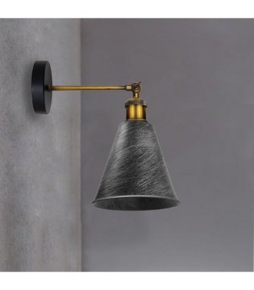 Brass Kitchen Wall Lighting~1173 — Colour: Rustic Red — V069775225