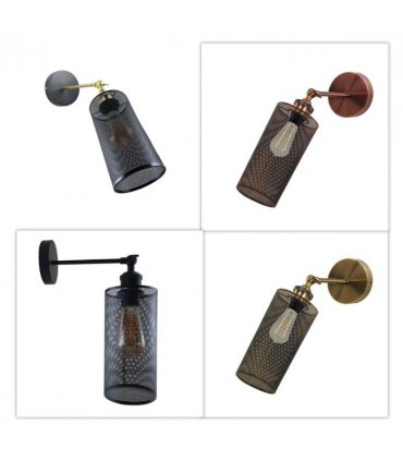 Modern Industrial Retro Vintage Wall Mount Indoor Lamp Fixture Kitchen Island~1203 — Colour: Black — V069775280