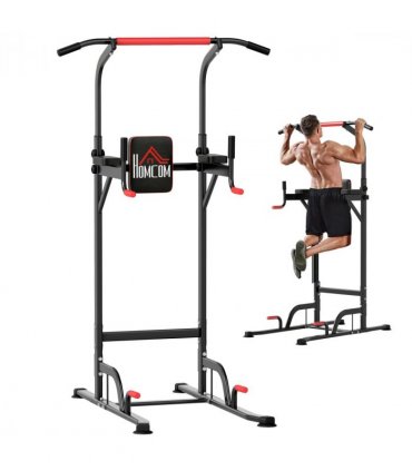 Power Tower Station Pull Up Bar for Home Gym Workout Equipment HOMCOM