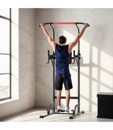 Power Tower Station Pull Up Bar for Home Gym Workout Equipment HOMCOM