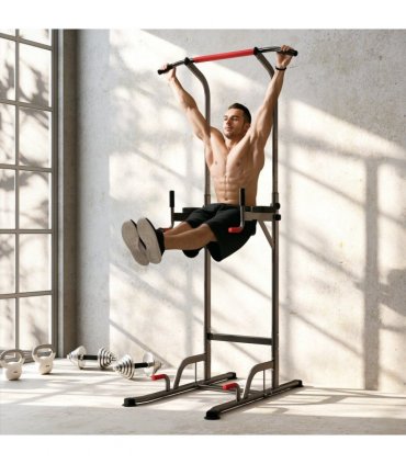 Power Tower Station Pull Up Bar for Home Gym Workout Equipment HOMCOM