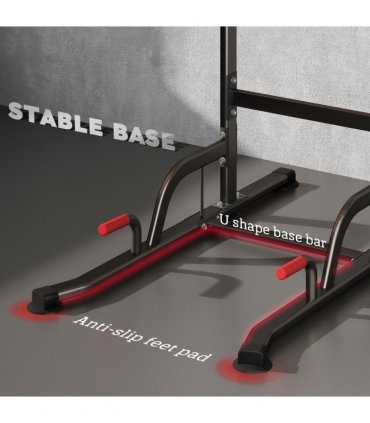 Power Tower Station Pull Up Bar for Home Gym Workout Equipment HOMCOM