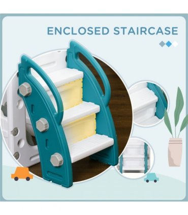 Wooden Swing Set Toddler Slide