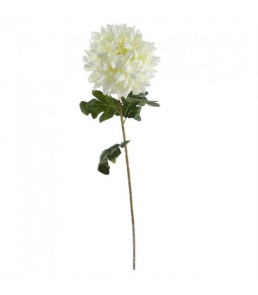 Vase Pink Glass Silk Metal Plastic 55cm Artificial Chrysanthemum Retro