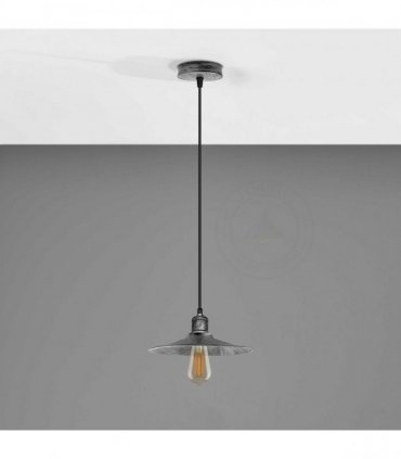 Ceiling pendant Light Metal Vintage/Retro Cone 22cm Shade Hanging Lamp
