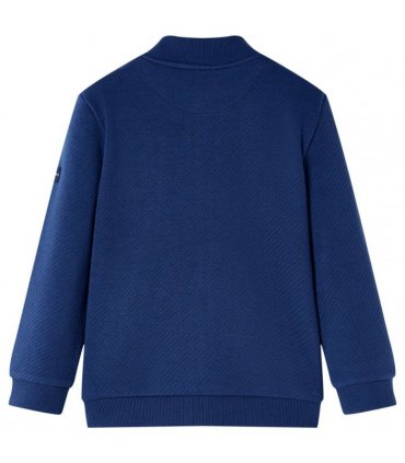 vidaXL Kids'Sweatshirt with Zip Navy 104