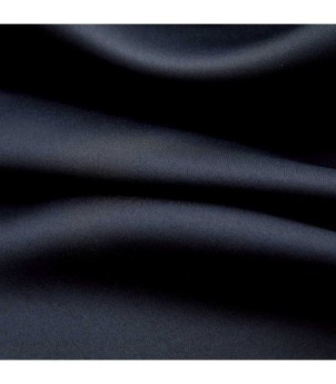 vidaXL Blackout Curtains with Rings 2 pcs Black 37"x84" Fabric