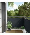 vidaXL Balcony Screen Anthracite 75x300 cm Oxford Fabric