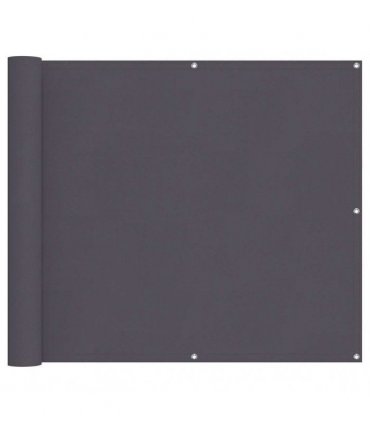 vidaXL Balcony Screen Anthracite 90x300 cm Oxford Fabric