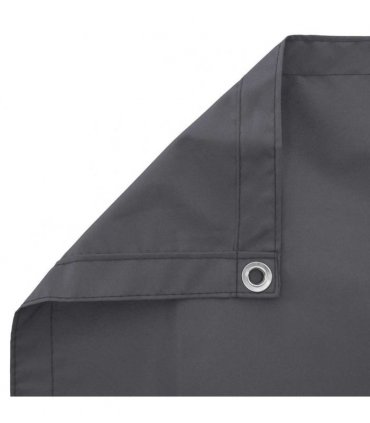 vidaXL Balcony Screen Anthracite 90x500 cm Oxford Fabric
