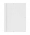 vidaXL Balcony Screen White 120x600 cm Oxford Fabric