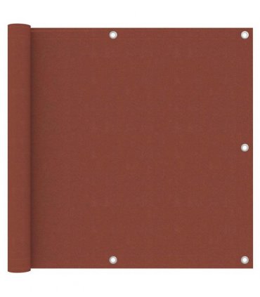vidaXL Balcony Screen Terracotta 90x300 cm Oxford Fabric