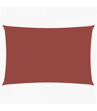 vidaXL Sunshade Sail Oxford Fabric Rectangular 3.5x5 m Terracotta