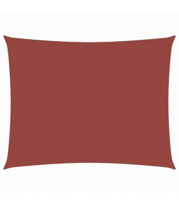 vidaXL Sunshade Sail Oxford Fabric Rectangular 4x5 m Terracotta