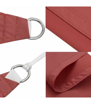 vidaXL Sunshade Sail Oxford Fabric Rectangular 4x5 m Terracotta