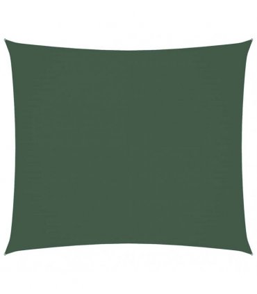 vidaXL Sunshade Sail Oxford Fabric Rectangular 2x2.5 m Dark Green