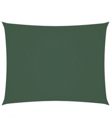 vidaXL Sunshade Sail Oxford Fabric Rectangular 2x3 m Dark Green