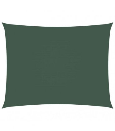 vidaXL Sunshade Sail Oxford Fabric Rectangular 2.5x3.5 m Dark Green