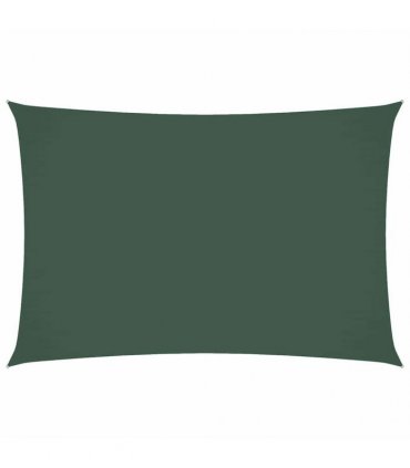 vidaXL Sunshade Sail Oxford Fabric Rectangular 2.5x4.5 m Dark Green