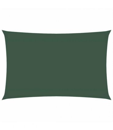 vidaXL Sunshade Sail Oxford Fabric Rectangular 2.5x5 m Dark Green
