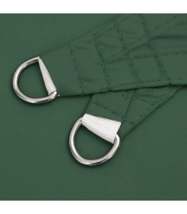 vidaXL Sunshade Sail Oxford Fabric Rectangular 5x7 m Dark Green