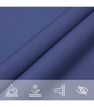 vidaXL Sunshade Sail Oxford Fabric Rectangular 2x3.5 m Blue