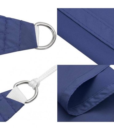 vidaXL Sunshade Sail Oxford Fabric Rectangular 2.5x3.5 m Blue