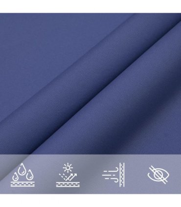 vidaXL Sunshade Sail Oxford Fabric Rectangular 3x6 m Blue