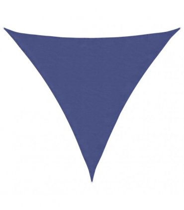 vidaXL Sunshade Sail Oxford Fabric Triangular 4,5x4,5x4,5 m Blue