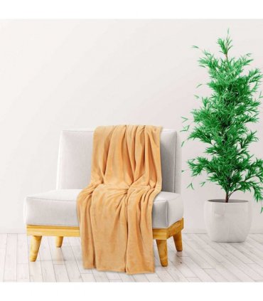 vidaXL Blanket Desert Mist 150x200 cm Polyester