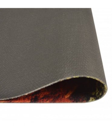 vidaXL Kitchen Rug Washable Spoon & Spices 60x300 cm Velvet