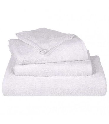 vidaXL Wash Towels FROGN 10 pcs White 30 x 30 cm 360 100% Cotton