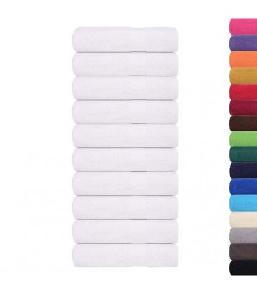 vidaXL Hand Towels FROGN 50 pcs White 50 x 100 cm 360 100% Cotton