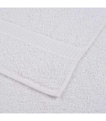 vidaXL Hand Towels FROGN 50 pcs White 50 x 100 cm 360 100% Cotton