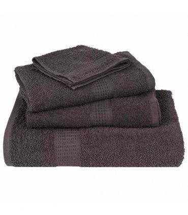 vidaXL Bath Towels FROGN 25 pcs Anthracite 100 x 150 cm 360