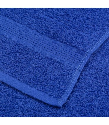 vidaXL Shower Towels FROGN 10 pcs Blue 70 x 140 cm 360 100% Cotton