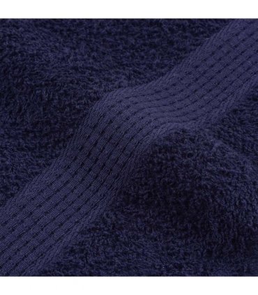 vidaXL Towels FROGN 4 pcs Navy Blue 100 x 200 cm 360 100% Cotton