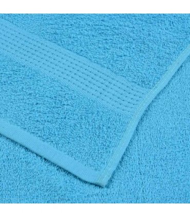 vidaXL Bath Towels FROGN 4 pcs Turquoise 100 x 150 cm 360 100% Cotton