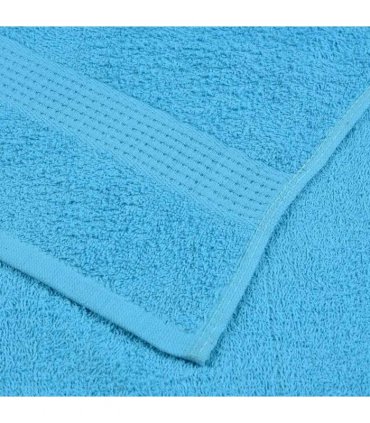 vidaXL Sauna Towels "FROGN" 4 pcs Turquoise 80x200 cm 360 gsm
