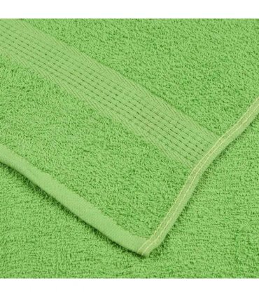 vidaXL Bath Towels "FROGN" 4 pcs Apple Green 100x150 cm 360 gsm