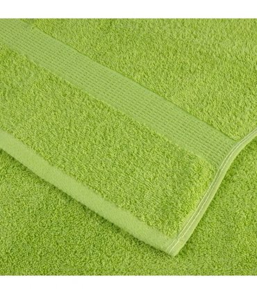 vidaXL Premium Towel Set 12 pcs SOLUND Apple Green 600 GSM 100% Cotton
