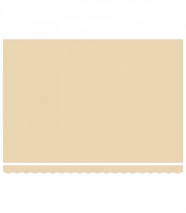 vidaXL Awning Replacement Fabric Cream 400x300 cm Polyester