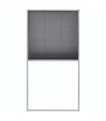 vidaXL Plisse Insect Screen Window 80 x 160 cm