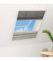vidaXL Insect Plisse Screen Window Aluminium 160 x 80 cm with Shade