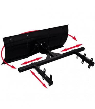 Snow Plough Blade 100 x 44 cm for Snow Thrower
